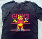 T-Shirt pooh vs Gucci, Kleding | Dames, Maat 38/40 (M), Zwart, Nieuw, Ophalen of Verzenden