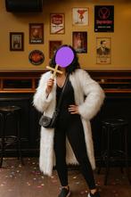 Faux Fur Jas - Stijlvol & Warm!, Ophalen of Verzenden, Zo goed als nieuw, Maat 38/40 (M), Wit