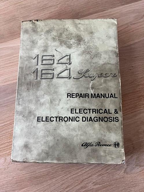 Alfa Romeo 164 Repair Manual, Auto diversen, Handleidingen en Instructieboekjes, Ophalen of Verzenden