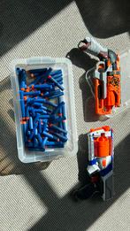 2x Nerf pistool met pijltjes, Kinderen en Baby's, Speelgoed | Buiten | Actiespeelgoed, Gebruikt, Ophalen