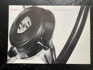 Porsche 356 B / 1600 S S-90 Coupe Cabriolet brochure folder  beschikbaar voor biedingen