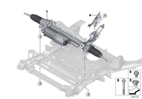 BMW X5 F15 X6 F16 stuurhuis in nette staat, Auto-onderdelen, Besturing, BMW, Gebruikt, Ophalen of Verzenden