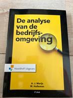A.J. Marijs - Analyse van de bedrijfsomgeving, Ophalen of Verzenden, Zo goed als nieuw, A.J. Marijs; W. Hulleman