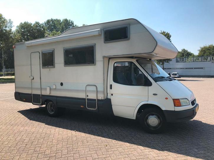 Ford Rimor camper 7 persoons, 99.000 km, Caravans en Kamperen, Campers, Particulier, meer dan 6, Alkoof, Ford, Ford, Diesel, Handgeschakeld