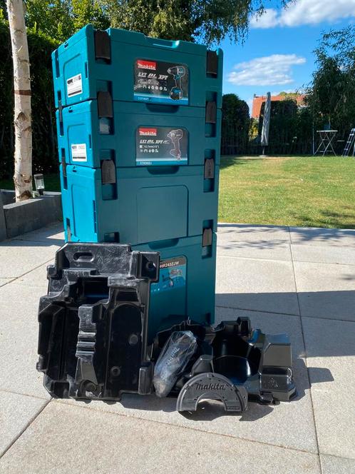 Makita M boxen (Mbox type 2, 3 en 4) + enkele inlays, Doe-het-zelf en Verbouw, Gereedschapskisten, Gebruikt, Ophalen