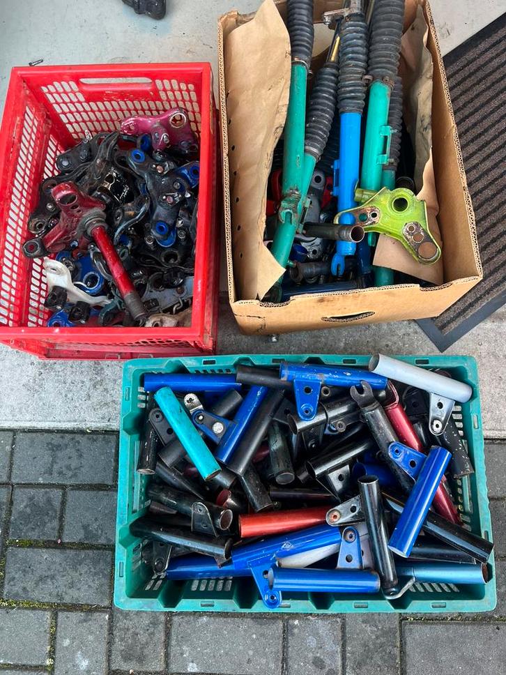 Tomos voorvorken in onderdelen, Fietsen en Brommers, Brommeronderdelen | Algemeen, Zo goed als nieuw, Ophalen