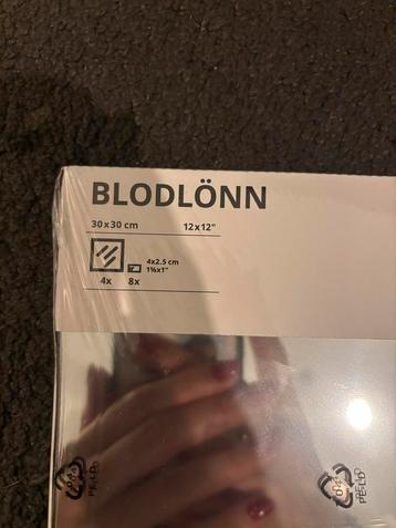 Plakspiegels 30x30 cm - Nieuw in verpakking! beschikbaar voor biedingen