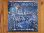 Iron Maiden, 2 LP: A Matter of Life and Death (2006, USA)., Cd's en Dvd's, Vinyl | Hardrock en Metal, Ophalen of Verzenden, Zo goed als nieuw