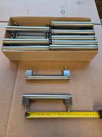 RVS Keukenkast Handgrepen - 24 Stuks - 160mm, Ophalen of Verzenden, Gebruikt, Rvs, Overige typen