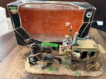 Lemax Haunted Stage Coach 73607 - Nieuw in doos! beschikbaar voor biedingen