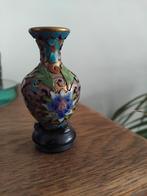 Miniatuur Cloisonné Vaasje, Ophalen of Verzenden