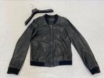Dolce & Gabbana Leather Bomber Jacket Size 50, Dolce & Gabbana, ., Zwart, Nieuw
