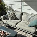 Lichtgroen/grijze 3-zits bank, serre-staat!, Ophalen, Driepersoons, 75 tot 100 cm, Zo goed als nieuw