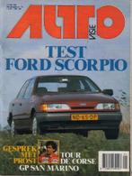 Autovisie 10 1985 : Mazda RX7 FC - Ford Scorpio - Lancia, Ophalen of Verzenden, Gelezen, Algemeen
