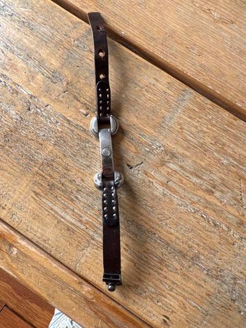 Buddha to Buddha Zilveren Armband met Leer - 26cm beschikbaar voor biedingen