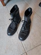 Nieuwe zwarte leren hoge schoenen mt43, Ophalen of Verzenden, Nieuw, Zwart, Boots