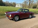 Triumph TR6 2.5 Softtop Gerestaureerd, Auto's, Triumph, Zwart, Cabriolet, 2498 cc, Leder