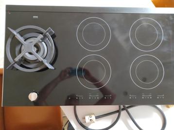 atag inductie kookplaat gaswok combinatie snoer en stekker beschikbaar voor biedingen