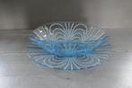 Art Deco blauw glazen schalen gemerkt met Tchecoslovaquie, Antiek en Kunst, Verzenden