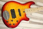 Lakland Skyline 55-02 Deluxe Quilt Maple Honey Burst, Ophalen of Verzenden, Zo goed als nieuw, Elektrisch, 5-snarig