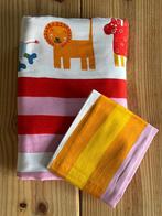 Ikea dekbedovertrek set gestreept met dieren, Kinderen en Baby's, Kinderkamer | Beddengoed, Overige kleuren, Meisje, Dekbedovertrek