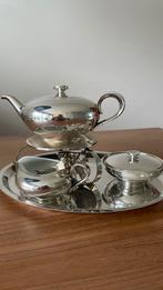 Verzilverde servies Heinrich Porzellan zeer compleet, Antiek en Kunst, Antiek | Servies compleet, Ophalen