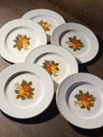 6 Enoch Wedgwood Tunstall Gebaksbordjes, Gebruikt, Ophalen of Verzenden, Bord(en), Wedgwood