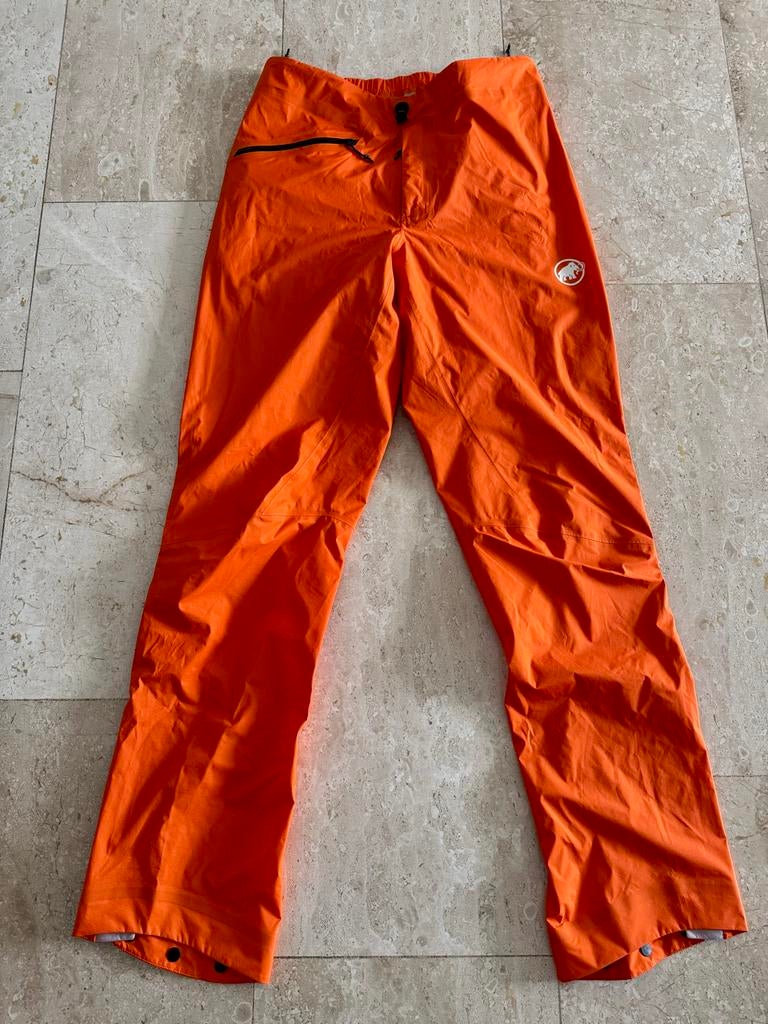 Mammut Nordwand Light S Goretex Regenbroek - Nieuw, Ophalen of Verzenden, Nieuw, Maat 46 (S) of kleiner, Oranje
