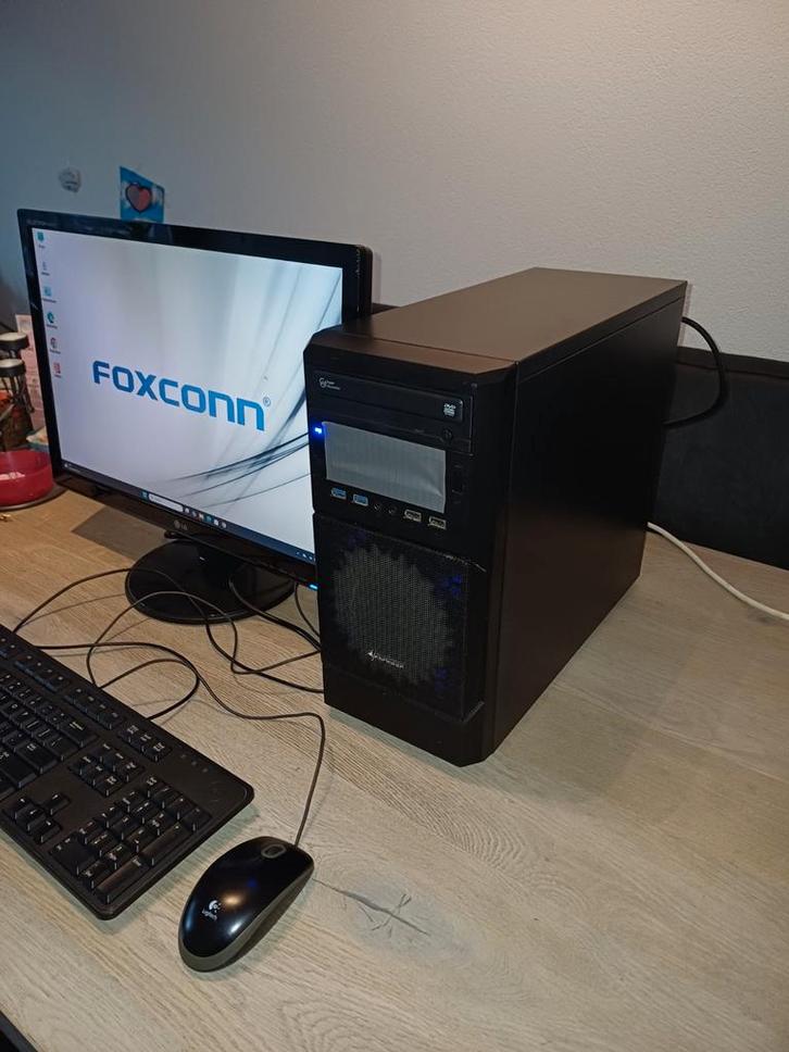 Desktop PC i5 3570/GTX760/12GB ram/240GB SSD, Computers en Software, Desktop Pc's, Gebruikt, Onbekend, SSD, 16 GB, Met videokaart