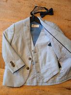 Kinder colbert met gilet en vlinderdasje, met twee bloesjes, Kinderen en Baby's, Kinderkleding | Maat 98, Ophalen of Verzenden