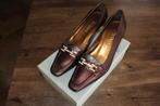 Voltan Italiaans Design leren pumps met strass mt 39,5