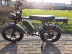 OUXI V8 2.0 Incl achterzitje, Fietsen en Brommers, Elektrische fietsen, Overige merken, 50 km per accu of meer, Zo goed als nieuw