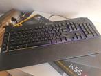 Corsair k55 rgb gaming keyboard, Computers en Software, Toetsenborden, Ophalen of Verzenden, Zo goed als nieuw
