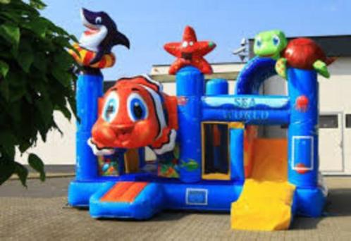 Verjaardag of feest. Springkussen vanaf 75 euro, Hobby en Vrije tijd, Feestartikelen | Verhuur, Zo goed als nieuw, Verjaardag