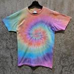 Pastel regenboog spiral tie dye t-shirt unisex maat M, Kleding | Heren, Overige kleuren, Nieuw, Ophalen of Verzenden, Spiral Creaties