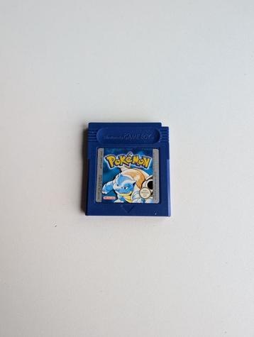 Pokemon blauw / blue GB Werkende batterij beschikbaar voor biedingen