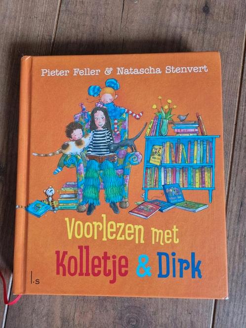 Pieter Feller - Voorlezen met Kolletje en Dirk, Boeken, Kinderboeken | Kleuters, Zo goed als nieuw, Meisje, Voorleesboek, Ophalen of Verzenden