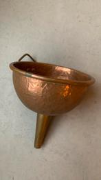 Koperen trechter, Antiek en Kunst, Ophalen of Verzenden