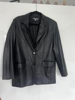 Leren blazer als nieuw maat 38 primark, Maat 38/40 (M), Primark, Zwart, Ophalen of Verzenden