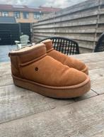 Warmbat schoenen, Bruin, Pantoffels of Sloffen, Gedragen, Warmbat