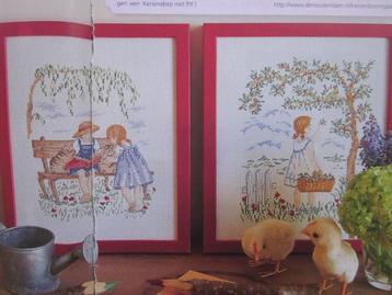 Borduur telpatronen Grote Vakantie  beschikbaar voor biedingen