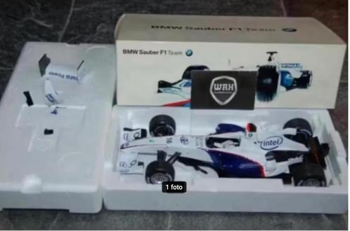 F1 BMW WILIAMS 2006 Heidfeld Minichamps DAMAGED 1:18 WRH, Hobby en Vrije tijd, Modelauto's | 1:18, Gebruikt, Auto, MiniChamps