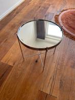 Spiegel Sidetable 43x40 cm | Chic, Compact & Stijlvol, Ophalen, Minder dan 45 cm, Minder dan 55 cm, Metaal of Aluminium