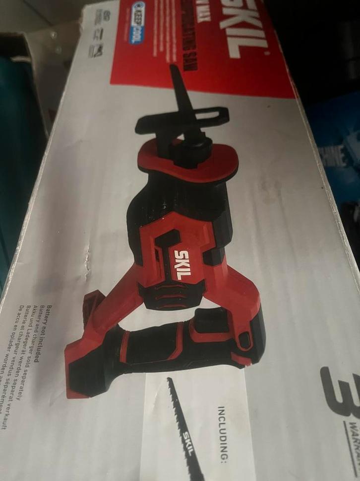 Skil Reciprozaag 20V - Nieuw in doos!, Doe-het-zelf en Verbouw, Gereedschap | Zaagmachines, Nieuw, Reciprozaag, Minder dan 600 watt