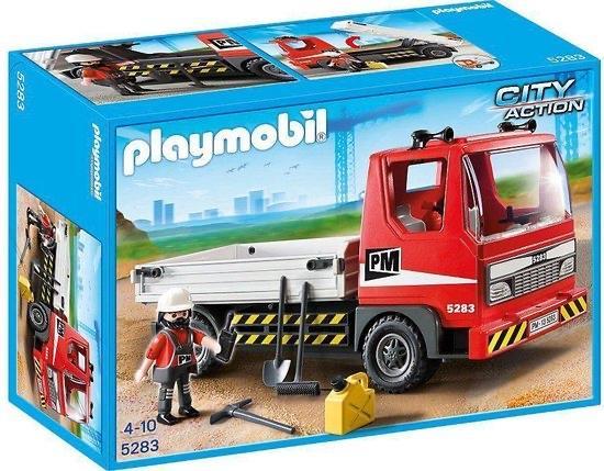 Playmobil 5283 City Action Vrachtwagen, Kinderen en Baby's, Speelgoed | Playmobil, Zo goed als nieuw, Complete set, Ophalen of Verzenden