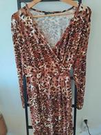 Jurk norah maat 48 tijgerprint, Ophalen of Verzenden, Zo goed als nieuw, Maat 46/48 (XL) of groter