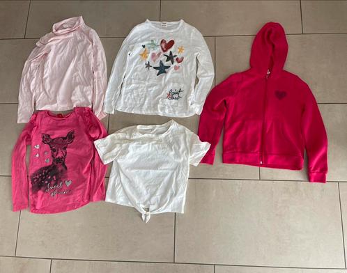 Meisjes shirts maat 134/140, Kinderen en Baby's, Kinderkleding | Kinder-kledingpakketten, Zo goed als nieuw, Maat 134, Ophalen