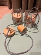 3x Cuby Hanglamp Loods 5, Huis en Inrichting, Lampen | Hanglampen, Scandinavisch, Ophalen of Verzenden, Zo goed als nieuw, 75 cm of meer