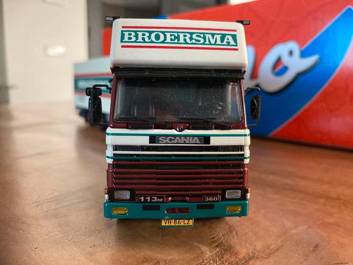 RUILEN:Tekno Scania Topsleeper Broersma, Hobby en Vrije tijd, Modelauto's | 1:50, Nieuw, Bus of Vrachtwagen, Tekno, Ophalen of Verzenden