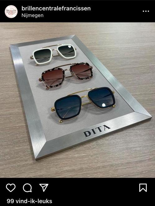 Dita 006 limited edition bril orgineel met factuur., Sieraden, Tassen en Uiterlijk, Zonnebrillen en Brillen | Heren, Zo goed als nieuw